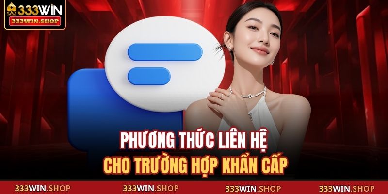 Phương thức liên hệ cho trường hợp khẩn cấp
